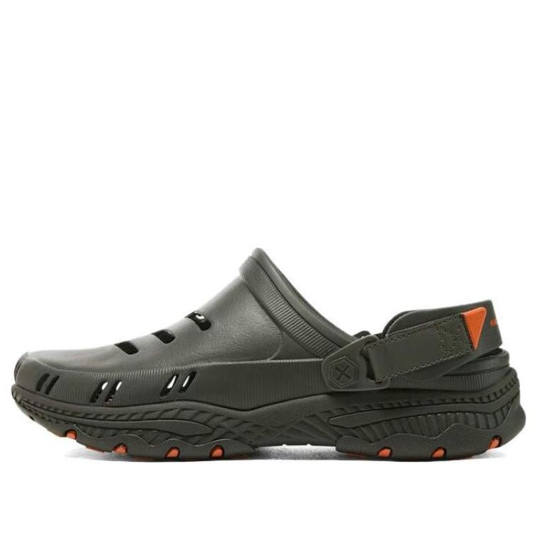 KicksCrew Skechers Creston Ultra 'Olive Green Orange' 243108-OLV