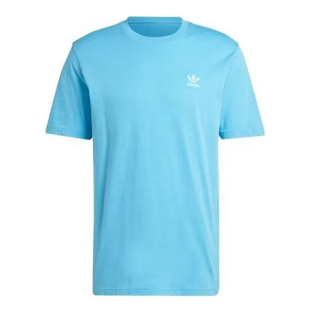 adidas Trefoil Essentials T-shirt 'Blue' IU2358 sold by KicksCrew