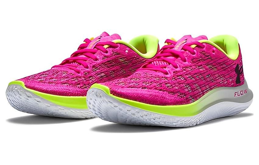 (WMNS) Under Armour Flow Velociti Wind 2 'Rebel Pink Lime' 3024911-602 sold by KicksCrew product image thumbnail 3