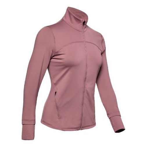 (WMNS) Under Armour Rush Sports Jacket 'Pink' 1359081-662 sold by KicksCrew