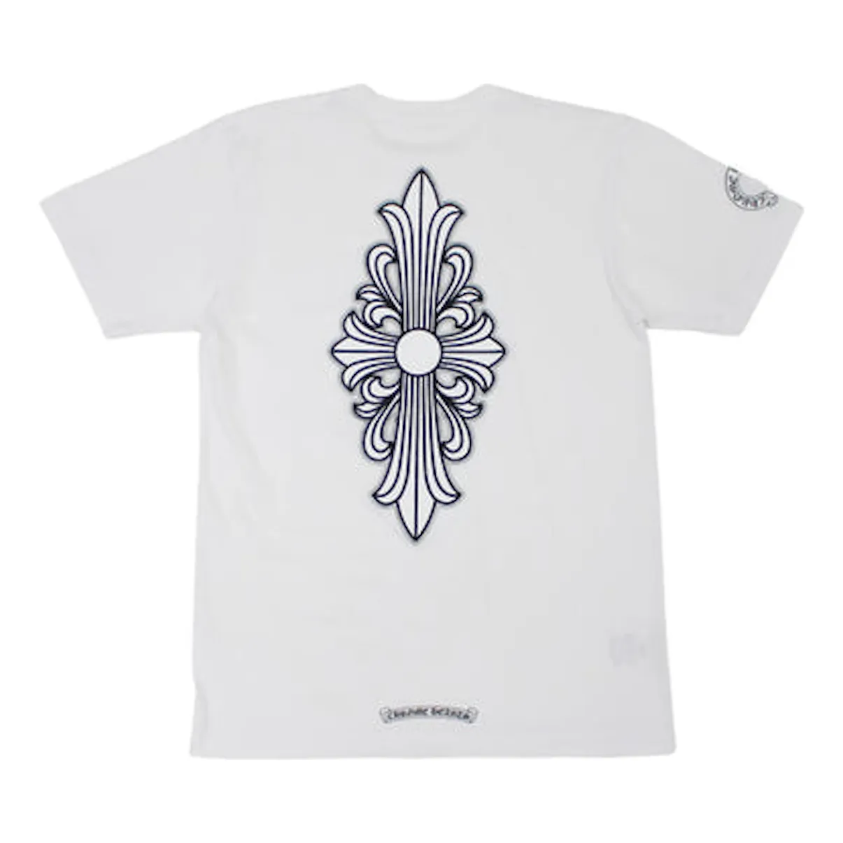 Chrome Hearts Floral Cross T-Shirt 'White' CHFC544 sold by KicksCrew