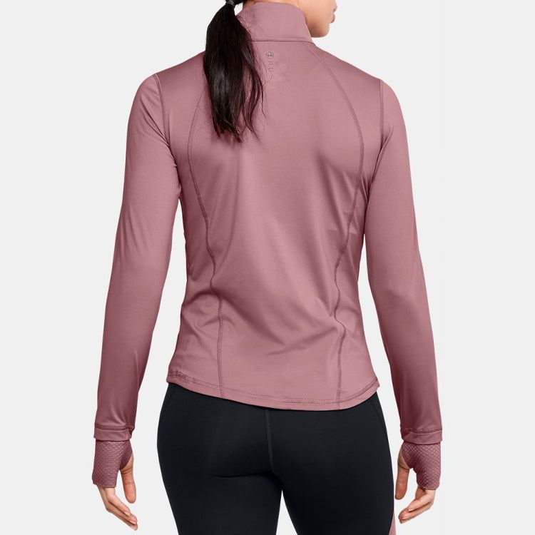 (WMNS) Under Armour Rush Sports Jacket 'Pink' 1359081-662 sold by KicksCrew product image thumbnail 5