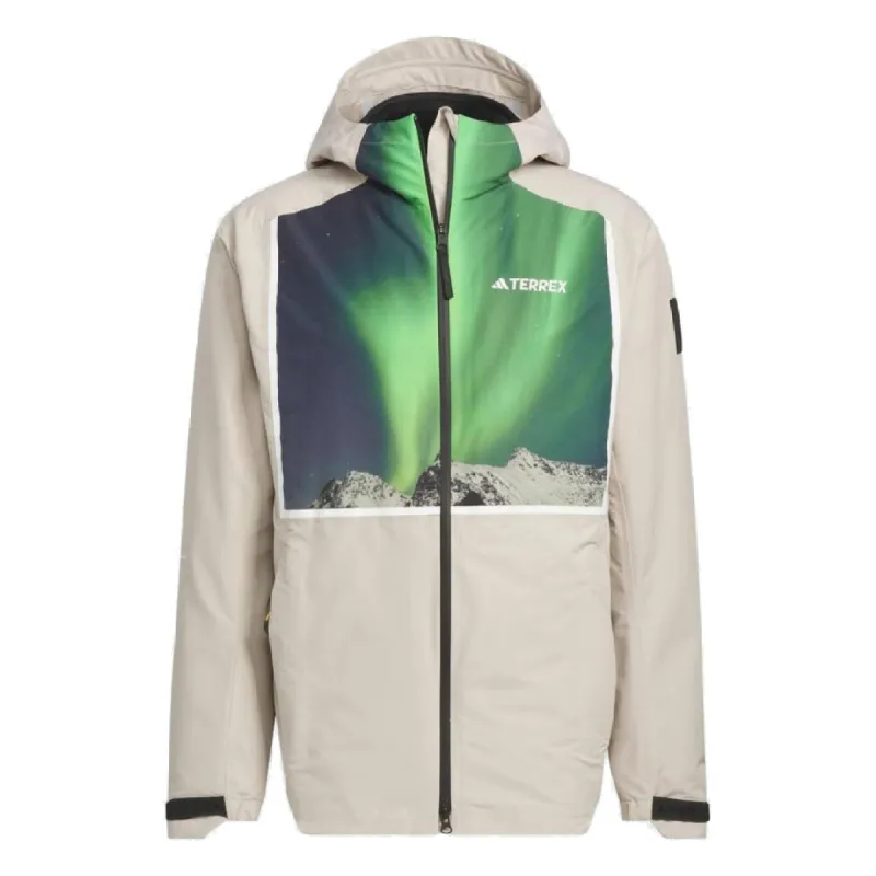 adidas x National Geographic Rain.Rdy 3-In-1 Sport Jacket 'Green Tan' IL8961 sold by KicksCrew