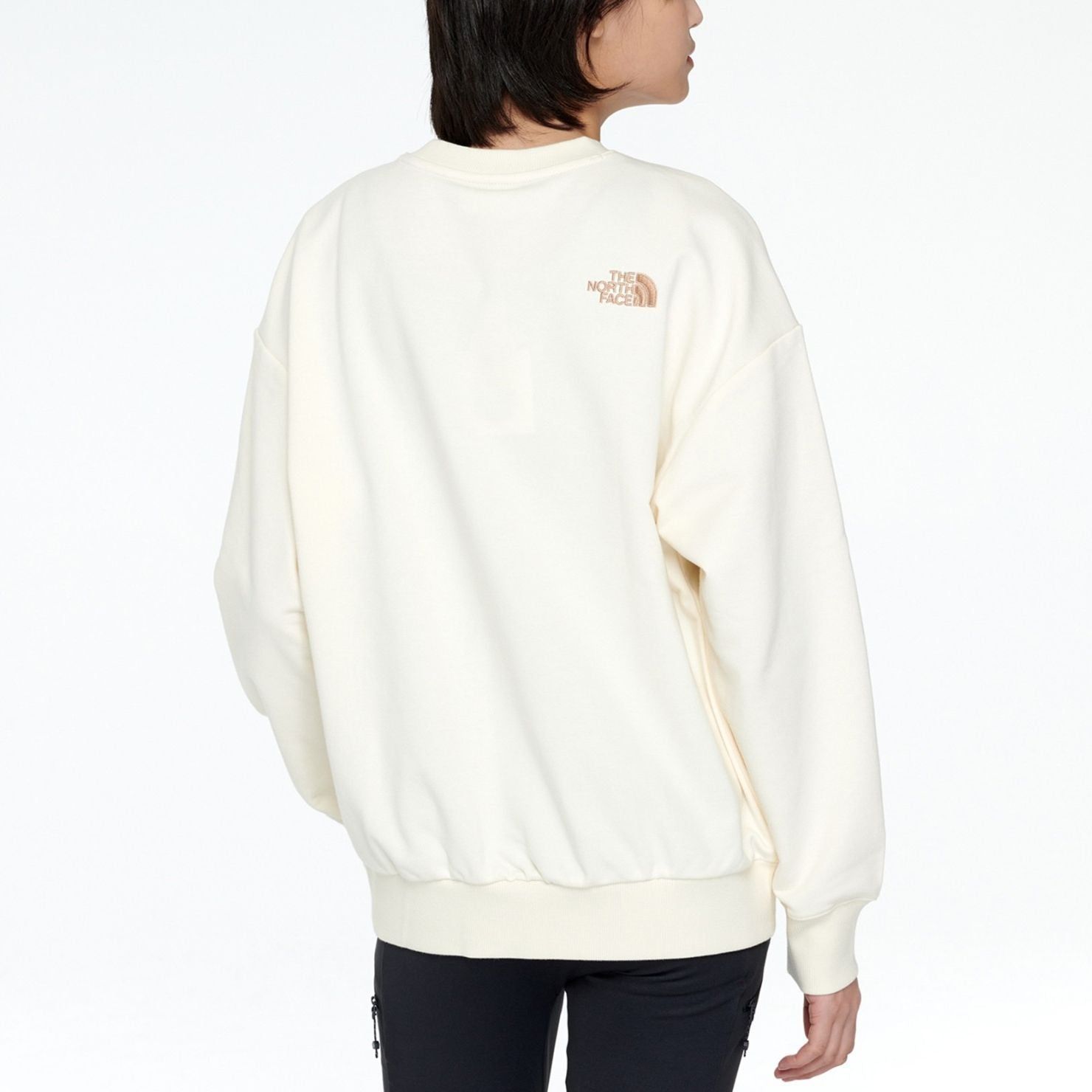 THE NORTH FACE Patch Crewneck Sweater 'Beige' NM5MP07M sold by KicksCrew product image thumbnail 5