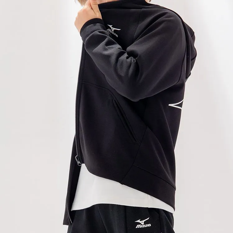 (GS) Mizuno Casual Jacket 'Black' 32CC2A01 sold by KicksCrew product image thumbnail 2