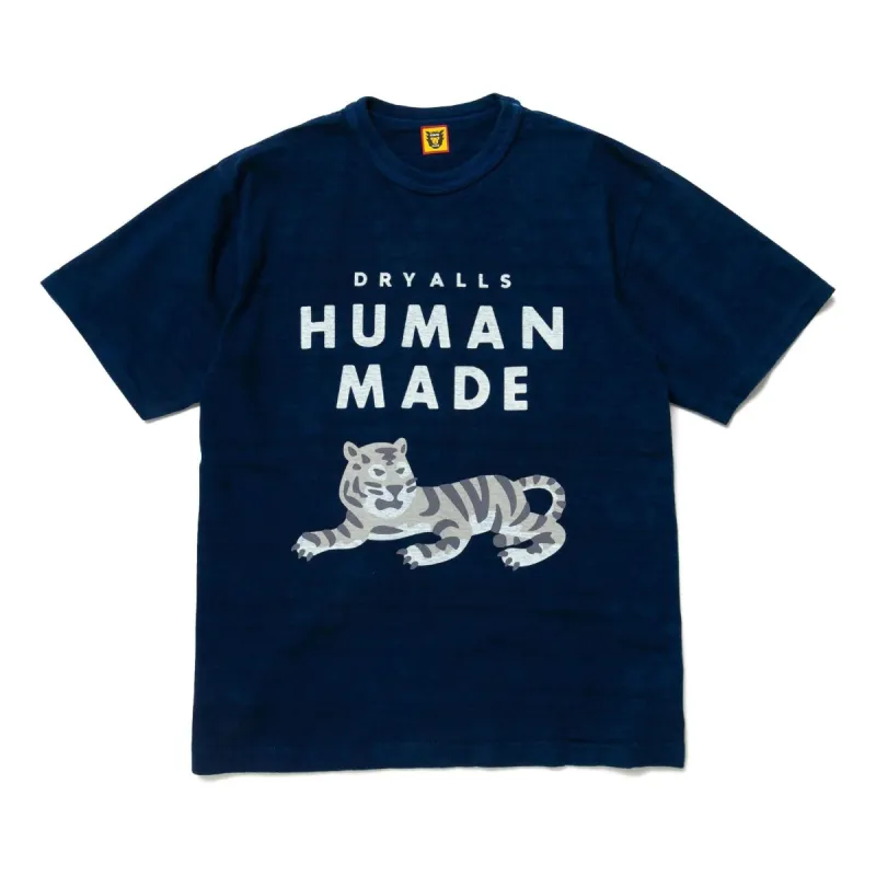 HUMAN MADE Indigo #2 T-shirt 'Indigo Blue' HM23CS038 sold by KicksCrew