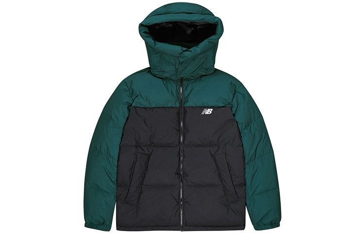 New Balance Classic Trend Two Sides Puffer Jacket 'Black Green' NP943043-GRN sold by KicksCrew product image thumbnail 5