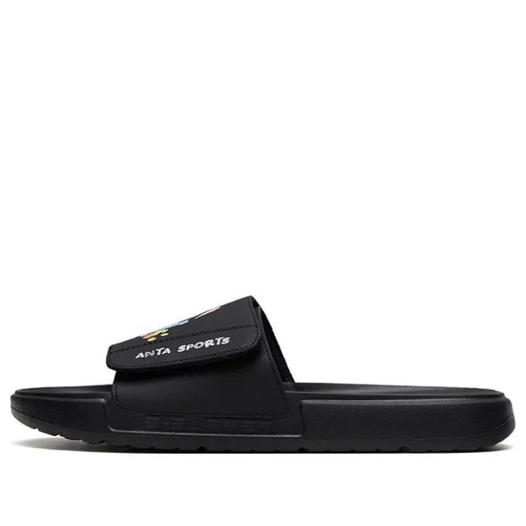 ANTA Slides 'Black' 112338515-2 sold by KicksCrew