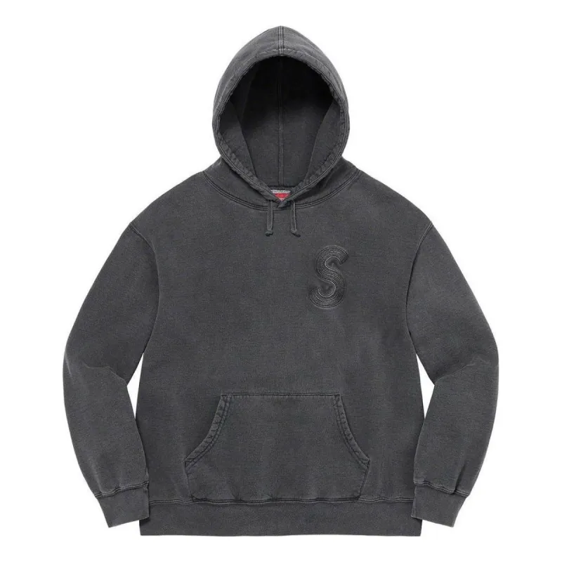 Supreme SS23 Week9 Overdyed Hoodie 'Black' SUP-SS23-176 sold by KicksCrew