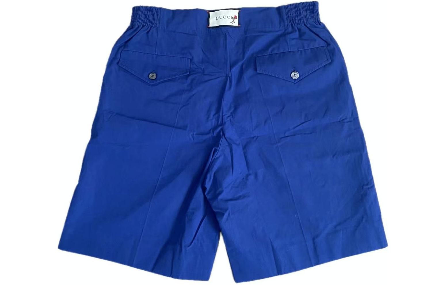 Gucci Plain Chino Short 'Blue' 581676-ZABWZ-4133 sold by KicksCrew product image thumbnail 2