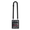 Balenciaga Explorer Small Pouch With Strap Diy Metal Allover 'Black' 6559822AAX61000 sold by KicksCrew