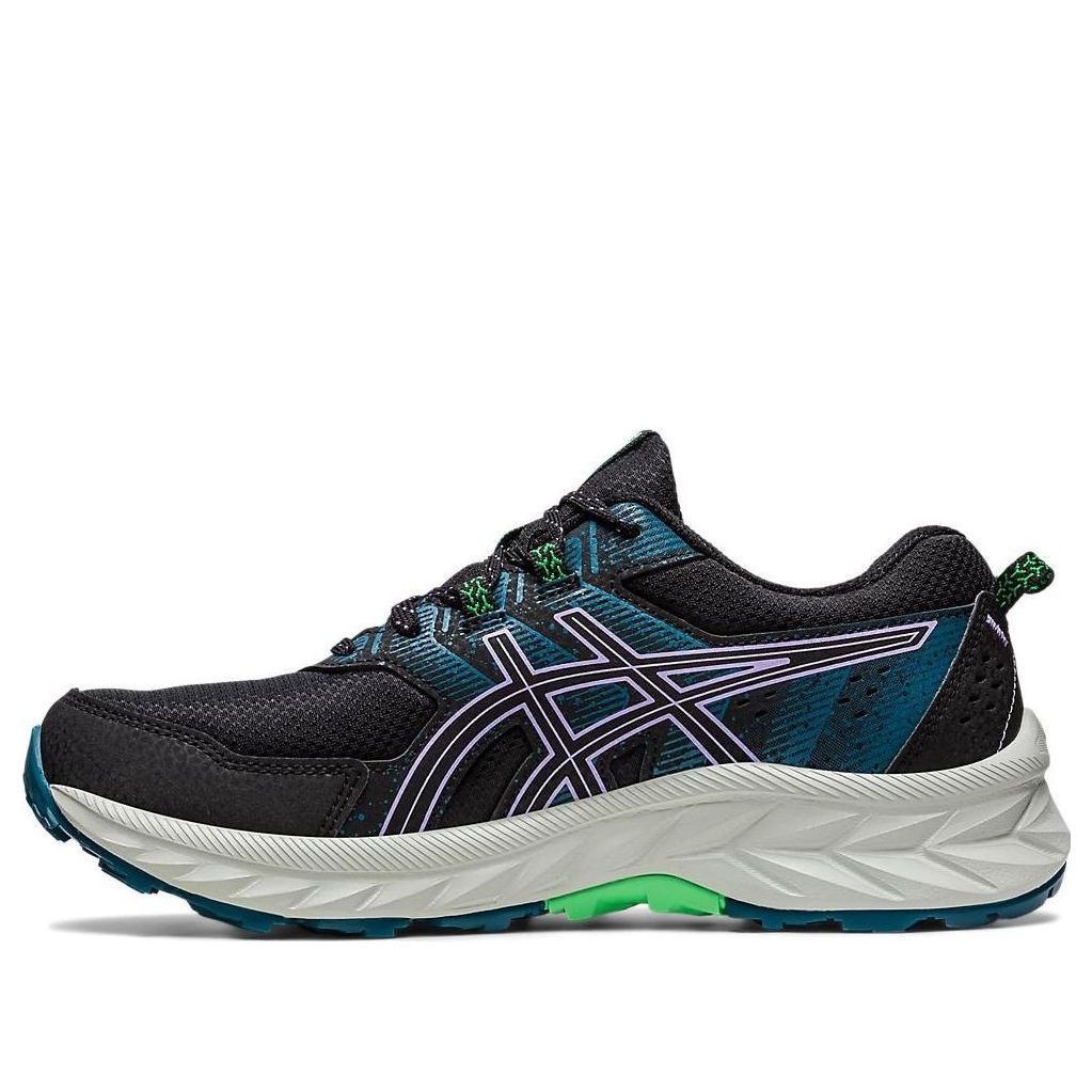 (WMNS) ASICS Gel Venture 9 Wide 'Black Teal Violet' 1012B314-003 sold by KicksCrew