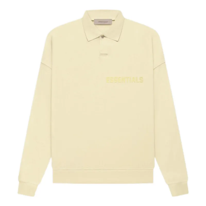 Fear of God Essentials Ls Polo 'Canary' FOG-FW22-178 sold by KicksCrew