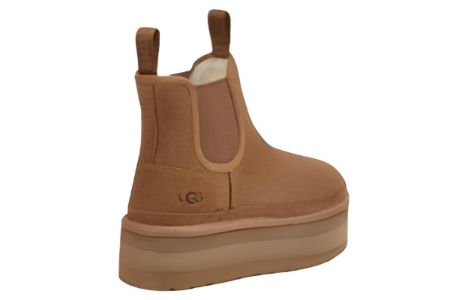 (WMNS) UGG Neumel Platform Chelsea Boot 'Chestnut' 1134526-CHE sold by KicksCrew