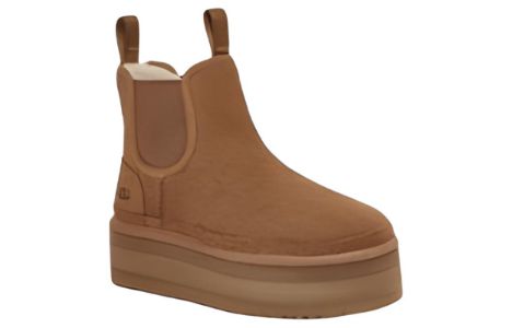 (WMNS) UGG Neumel Platform Chelsea Boot 'Chestnut' 1134526-CHE sold by KicksCrew