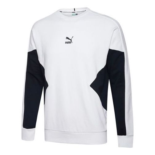 Puma Tailored For Sport Sweatshirts 'White Black' 597328-02 sold by KicksCrew