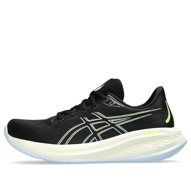 ASICS Gel-Cumulus 26 'Black Safety Yellow' 1011B792-006 sold by KicksCrew