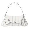 (WMNS) Gucci Horsebit Chain Small Shoulder Bag 'Great White' 764339-AACU1-9014 sold by KicksCrew