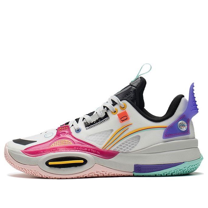 Li-Ning Wade All City 10 'White Purple' ABAS017-2 sold by KicksCrew