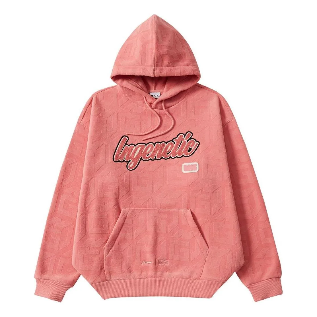 Li-Ning x LPL League of Legends Graphic Polar Fleece Hoodie 'Pink' LWDR029-2 sold by KicksCrew