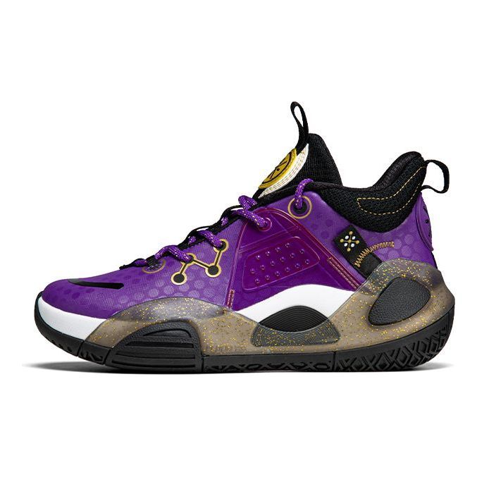 (GS) Li-Ning Wade All City 9 V1 'Purple Black' YKBR076-13 sold by KicksCrew