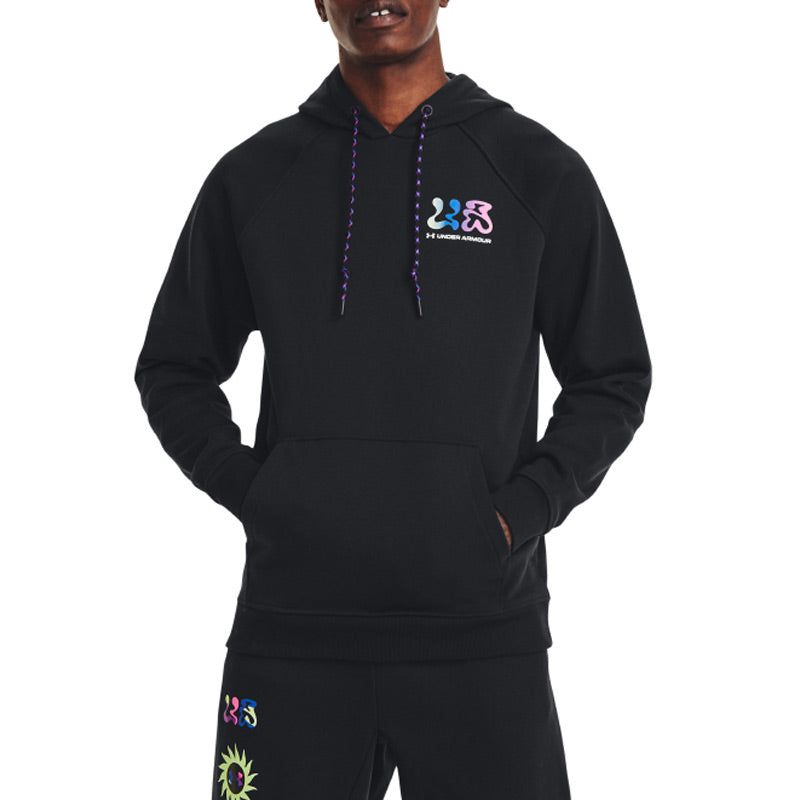 Under Armour Saco Negro Hombre Elevatd Terry Hoodie 'Black' 1373844-001 sold by KicksCrew product image thumbnail 2