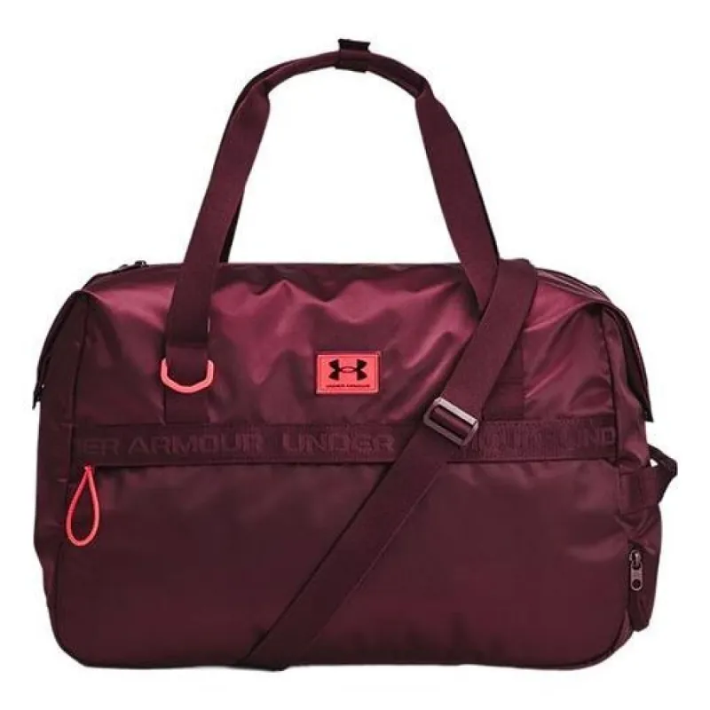 (WMNS) Under Armour Essentials Duffle Bag 'Burgundy' 1378416-600 sold by KicksCrew
