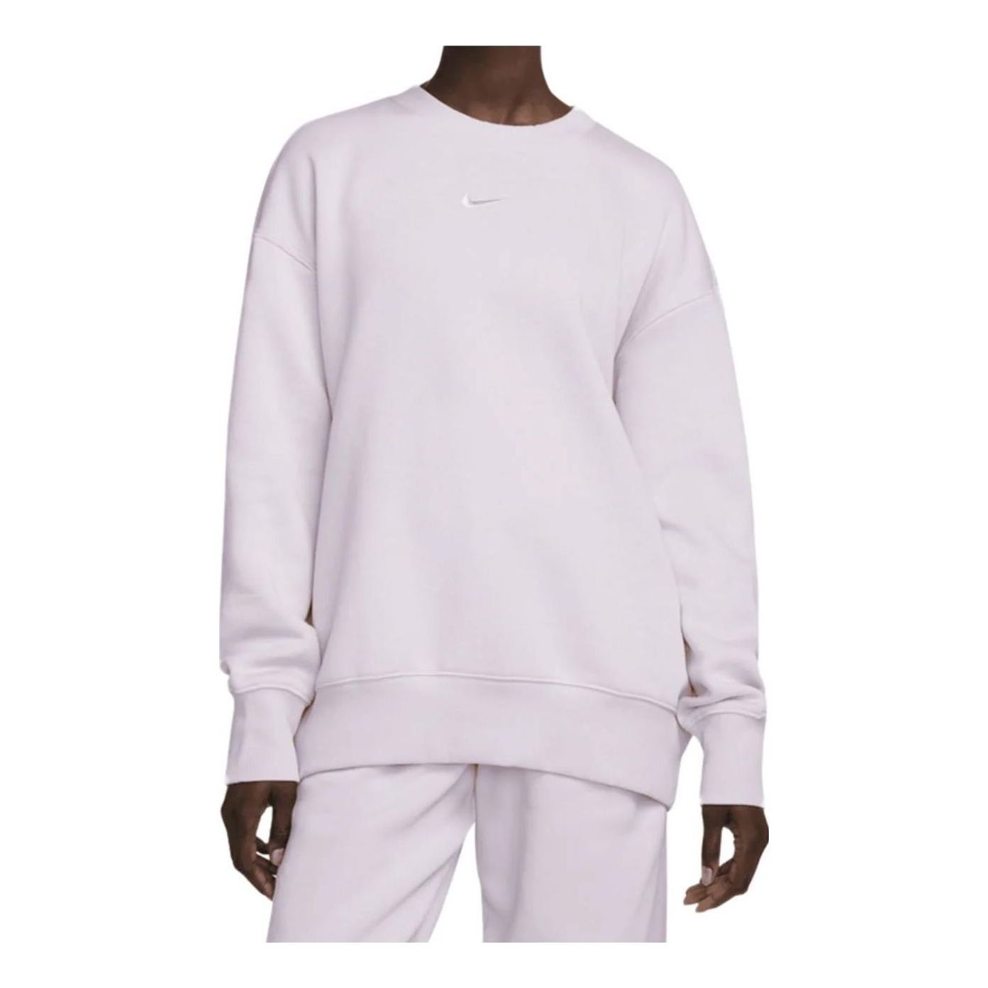 (WMNS) Nike Sportswear Phoenix Fleece Oversized Crew-Neck Sweatshirt 'Doll' DQ5733-530 sold by KicksCrew
