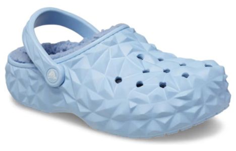 Crocs Classic Lined Geometric Clogs 'Blue' 210069-4NS sold by KicksCrew