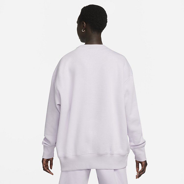 (WMNS) Nike Sportswear Phoenix Fleece Oversized Crew-Neck Sweatshirt 'Doll' DQ5733-530 sold by KicksCrew product image thumbnail 2
