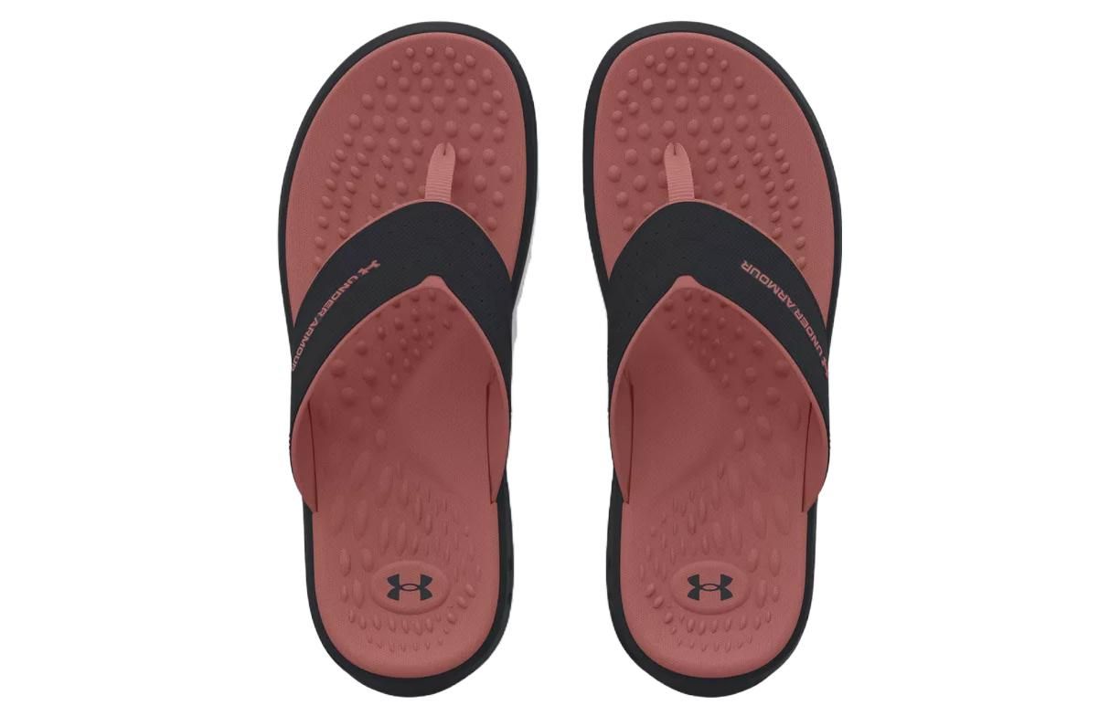 (WMNS) Under Armour Ignite Pro Marbella Sandal 'Black Red Fusion' 3026030-003 sold by KicksCrew product image thumbnail 4