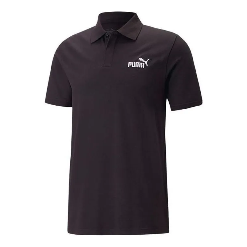 PUMA Essential Pique Polo 'Black' 676673-01 sold by KicksCrew