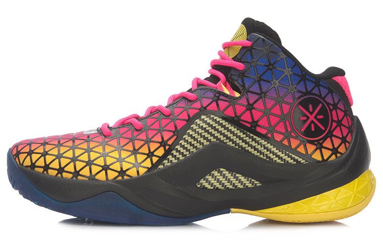 Li-Ning 4 Wade All In Team 4 ' Yellow Pink' ABAM011-4 sold by KicksCrew product image thumbnail 2