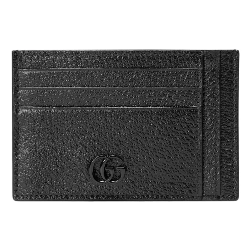 Gucci GG Marmont Card Case 'Black' 722734-1T56F-1000 sold by KicksCrew