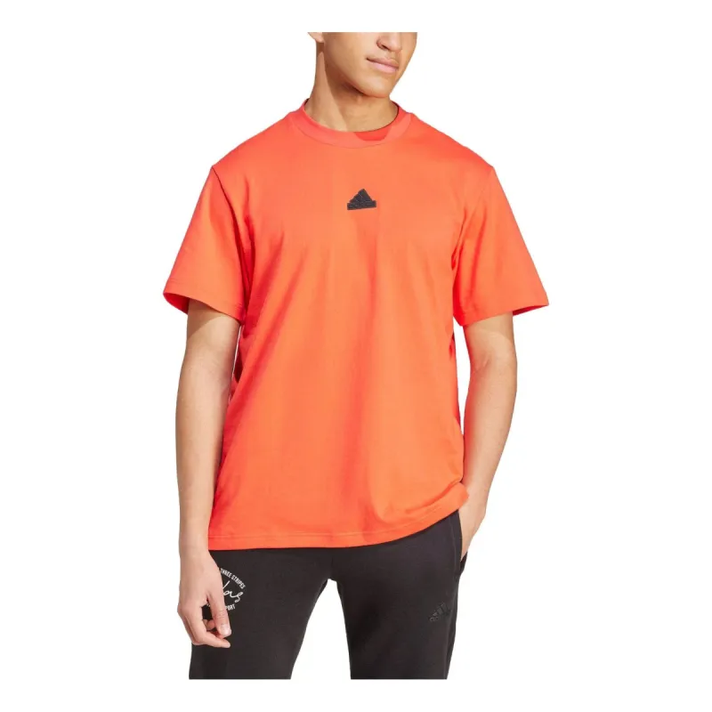 adidas Brand Love Graphic T-Shirt 'Orange' IW3540 sold by KicksCrew