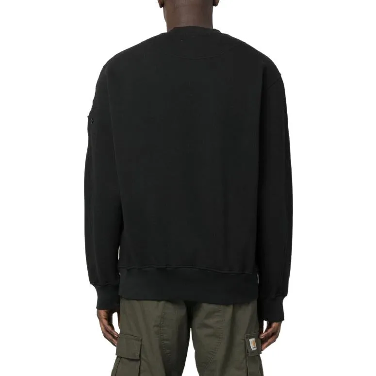 STONE ISLAND Shadow Project Cotton Fleeve Crewneck Sweatshirt 'Black' 781960619-V0029 sold by KicksCrew product image thumbnail 2