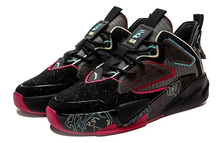 ANTA G6 Klay Thompson Low-Top Casual 'Black Red' 112118086-4 sold by KicksCrew product image thumbnail 2