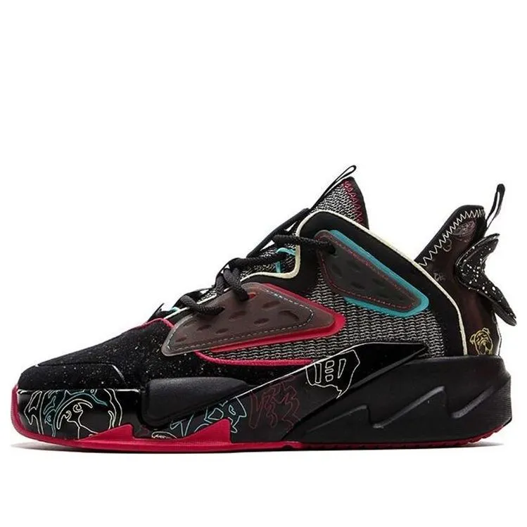 ANTA G6 Klay Thompson Low-Top Casual 'Black Red' 112118086-4 sold by KicksCrew