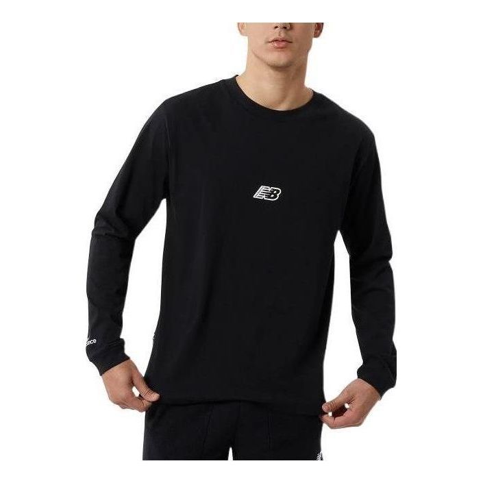 New Balance Essentials Seasonal Long Sleeve Tee 'Black' MT23515-BK sold by KicksCrew