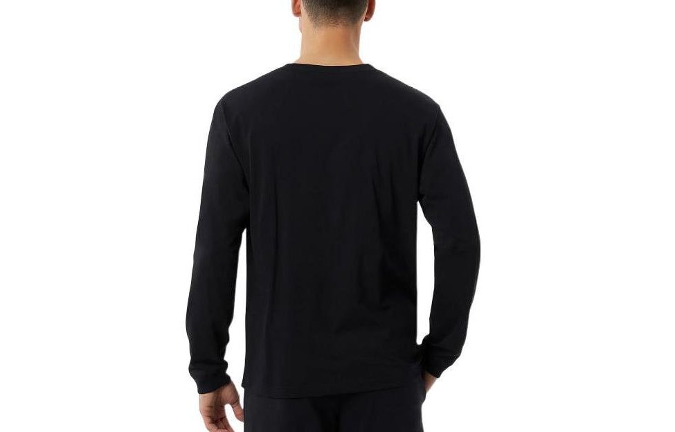 New Balance Essentials Seasonal Long Sleeve Tee 'Black' MT23515-BK sold by KicksCrew product image thumbnail 2