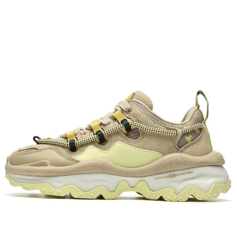 (WMNS) FILA FUSION QD96 x White Mountaineering Sneakers 'Beige Yellow' T12W145227FSL sold by KicksCrew