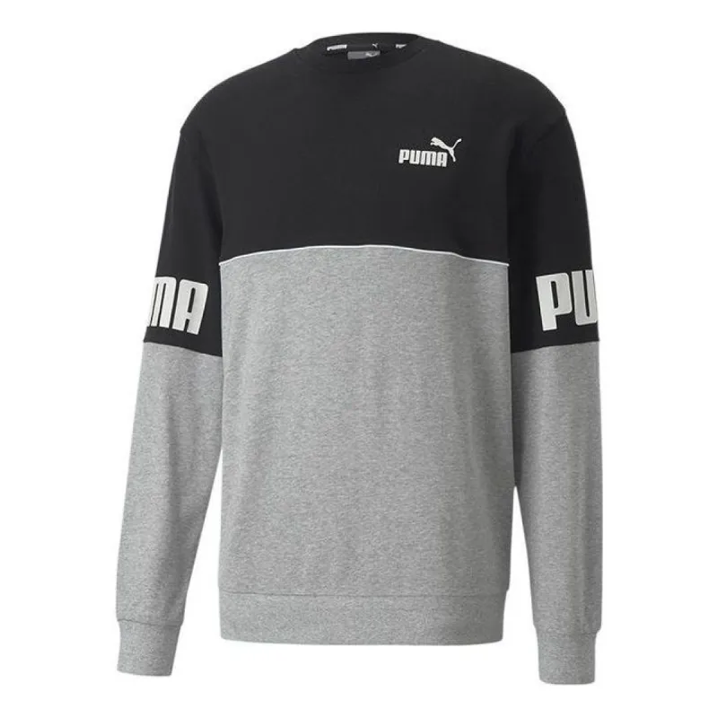 PUMA Full Sleeve Sweater 'Grey' 673498-04 sold by KicksCrew