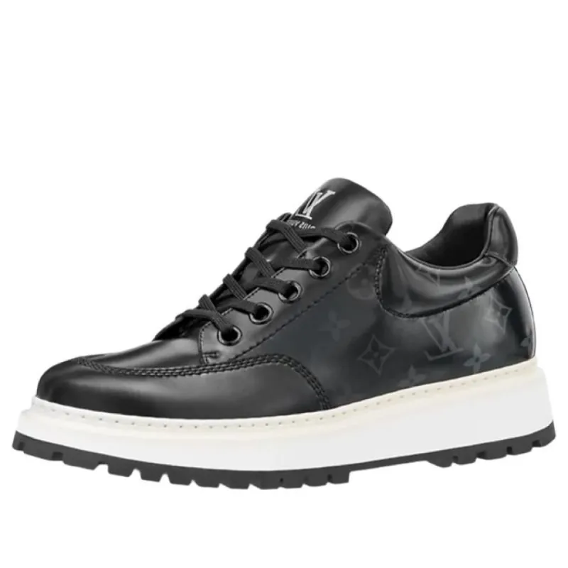 LOUIS VUITTON Abbesses Derbies Sneakers 'Black' 1A8ZI6 sold by KicksCrew
