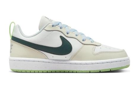 (GS) Nike Court Borough Low Recraft Shoes 'White Beige Black' FV8121-131 sold by KicksCrew