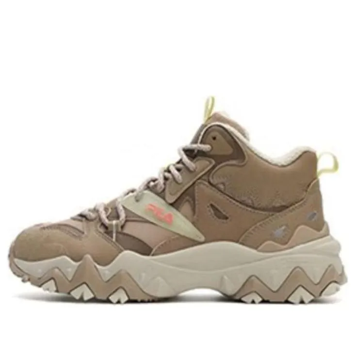 (WMNS) FILA Oakmont 2 Mid Shoes 'Brown' F12W342127FGS sold by KicksCrew