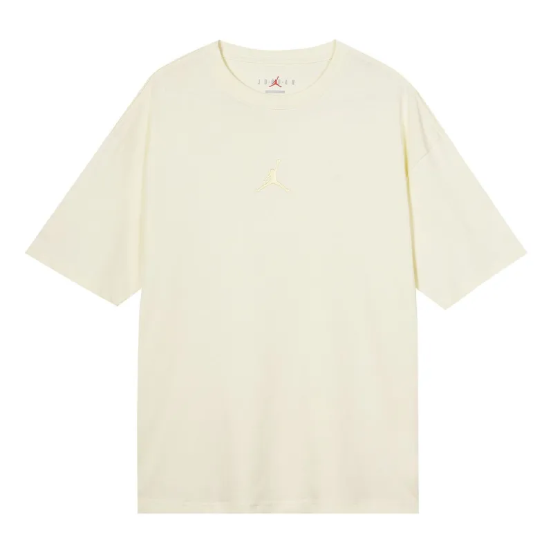 Air Jordan Oversized Crew T-Shirt 'Beige' FQ0359-113 sold by KicksCrew