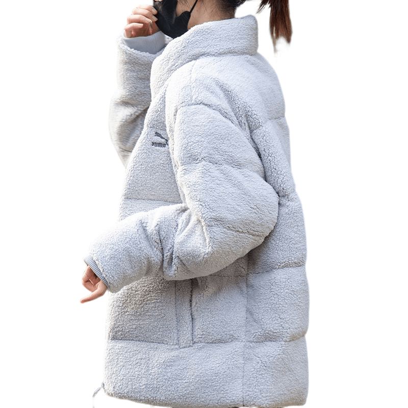 Puma Sherpa Jacket 'Grey' 929827-02 sold by KicksCrew product image thumbnail 4