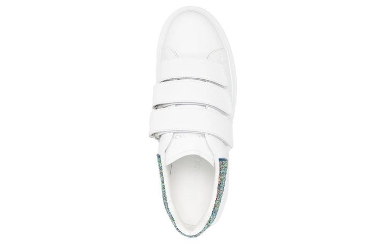 (WMNS) Alexander McQueen Oversized Triple Strap Sneaker 'White Glittered' 697106WICG59994 sold by KicksCrew product image thumbnail 4
