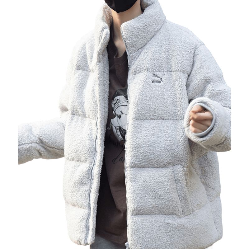 Puma Sherpa Jacket 'Grey' 929827-02 sold by KicksCrew product image thumbnail 2