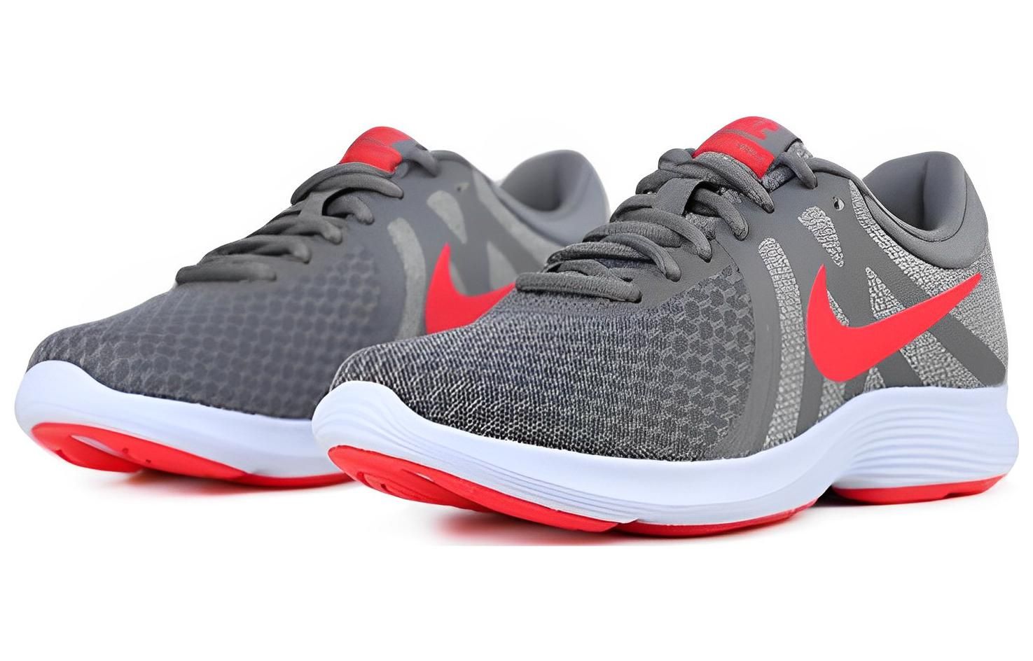 (WMNS) Nike Revolution 4 'Grey Crimson' 908999-018 sold by KicksCrew product image thumbnail 3